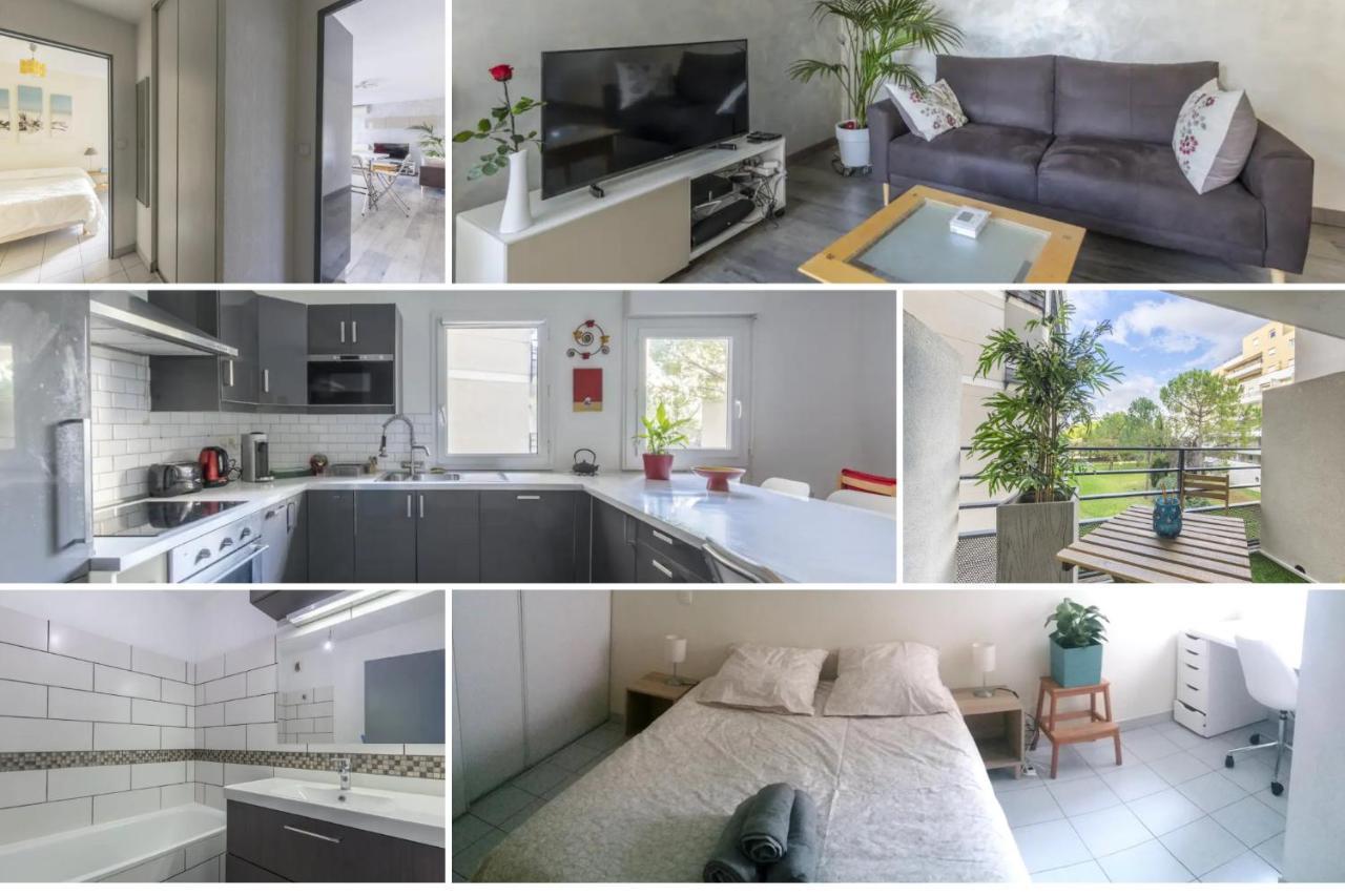 Ferienwohnung Superbe Appt Port Marianne, Parking Prive, 4 Personnes Montpellier Exterior foto