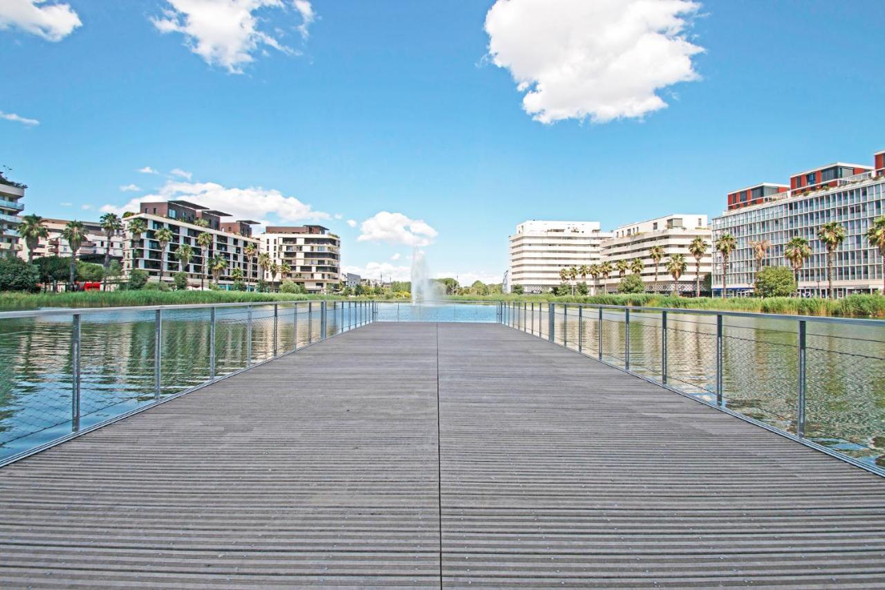 Ferienwohnung Superbe Appt Port Marianne, Parking Prive, 4 Personnes Montpellier Exterior foto