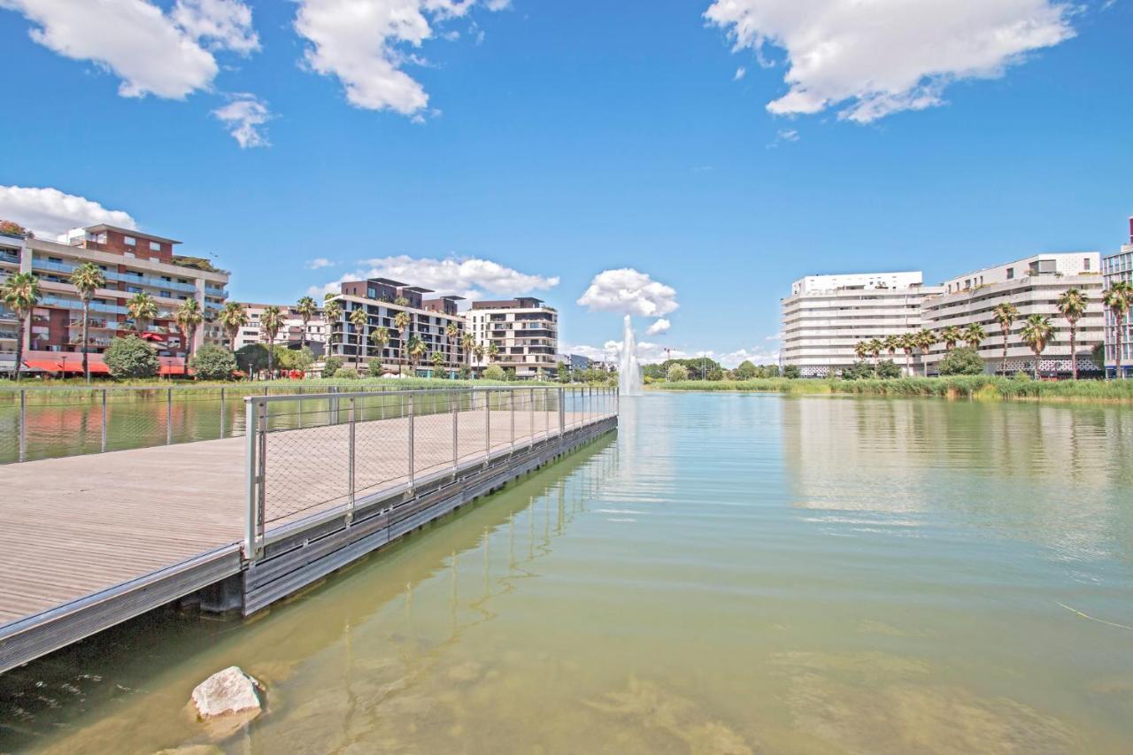 Ferienwohnung Superbe Appt Port Marianne, Parking Prive, 4 Personnes Montpellier Exterior foto